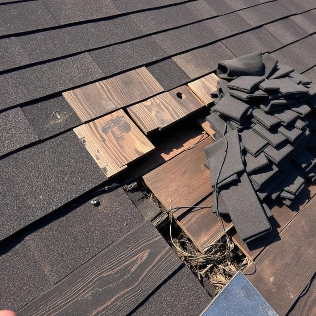 Discovered during tear-off